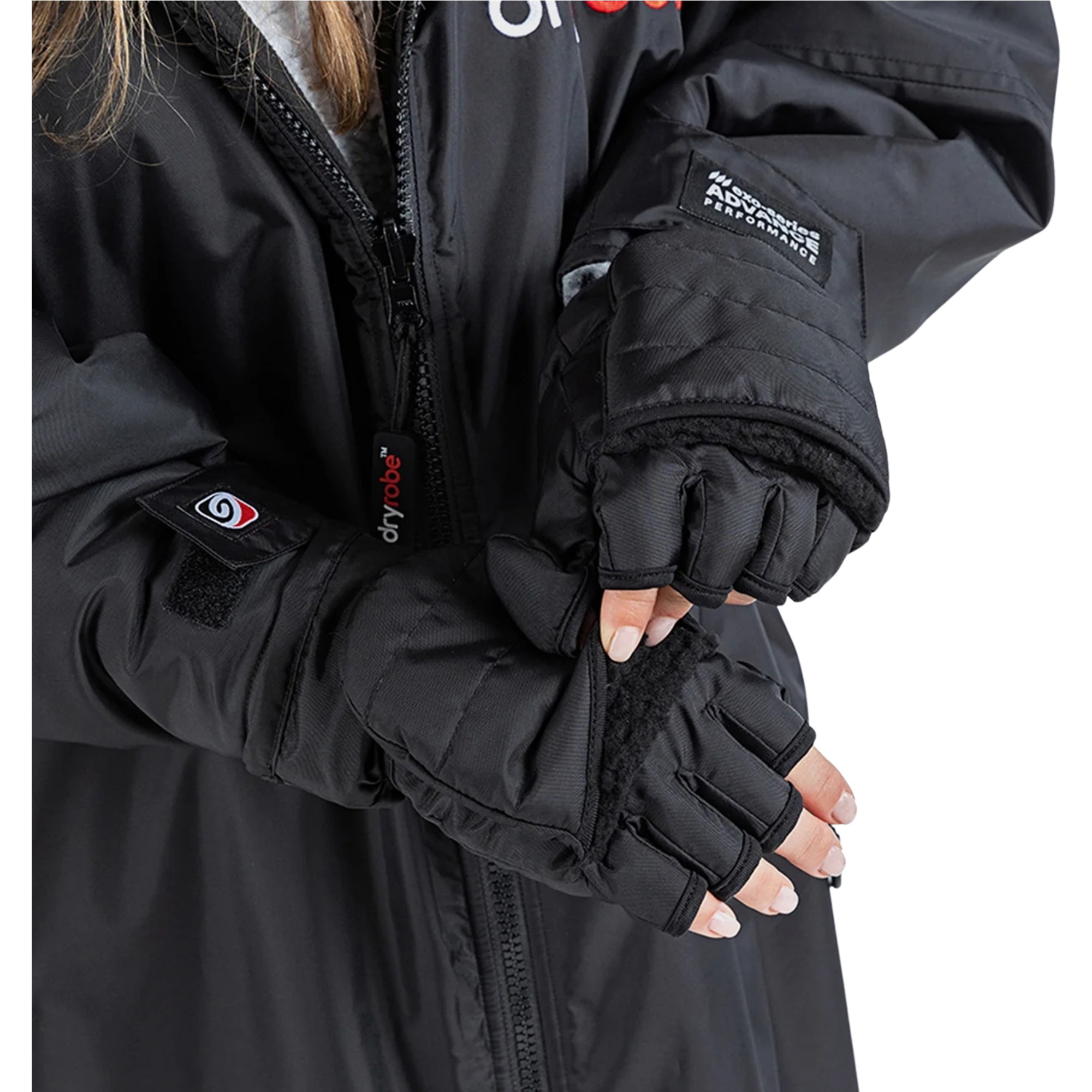 2026 Dryrobe Eco Thermal Gloves MITT - Black